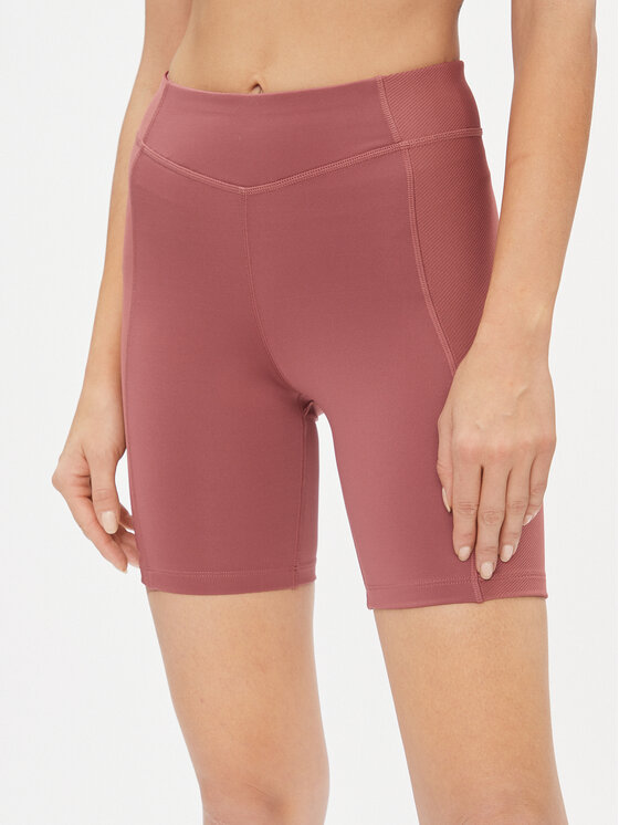 Reebok Szorty sportowe Yoga Performance IM4043 Różowy Tight Fit