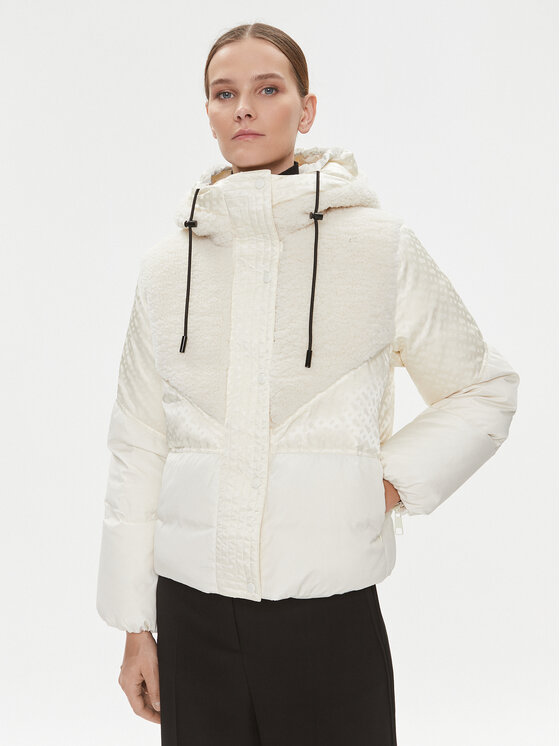 Boss Kurtka puchowa Plockena1 50511986 Beżowy Regular Fit