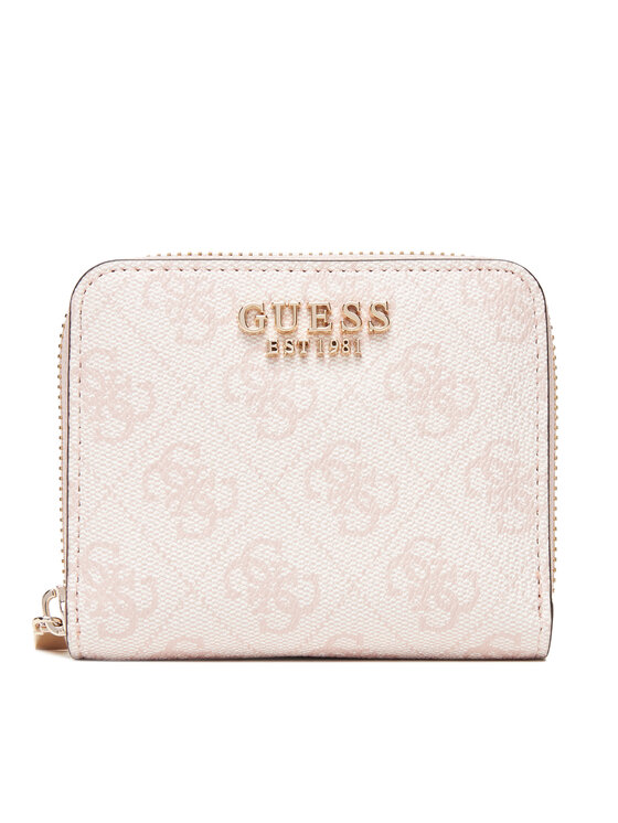 Guess Mały Portfel Damski Katya Slg SWSG96 52137 Różowy