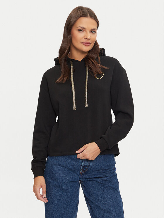 Pieces Bluza Chilli 17121098 Czarny Regular Fit
