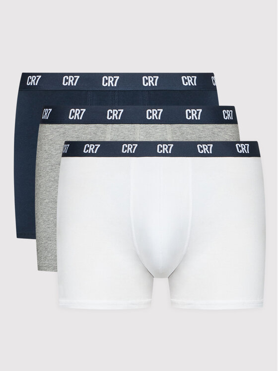 Cristiano Ronaldo CR7 Komplet 3 par bokserek Basic 8100-49-2701 Kolorowy