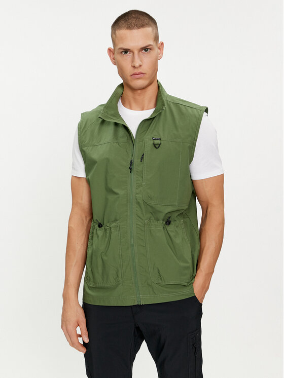 Columbia Kamizelka Landroamer™ 2076011 Zielony Regular Fit