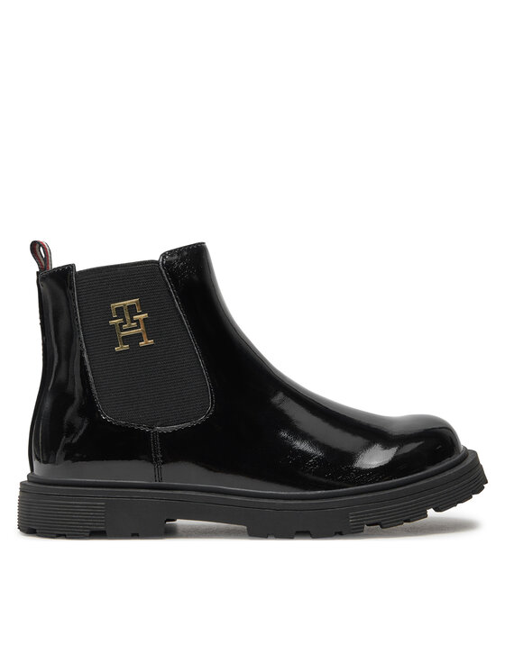Tommy Hilfiger Botki Chelsea Boot T1A5-33563-0343 S Czarny