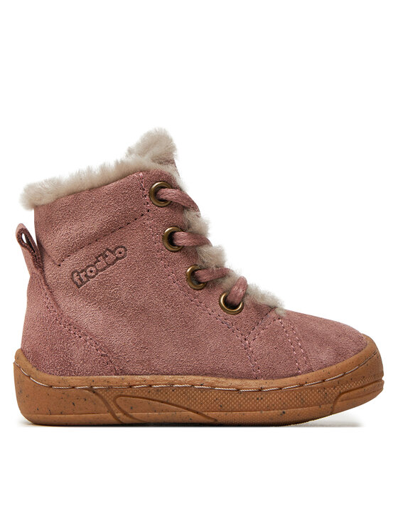 Froddo Trzewiki Minni Suede Laces G2110140 M Różowy