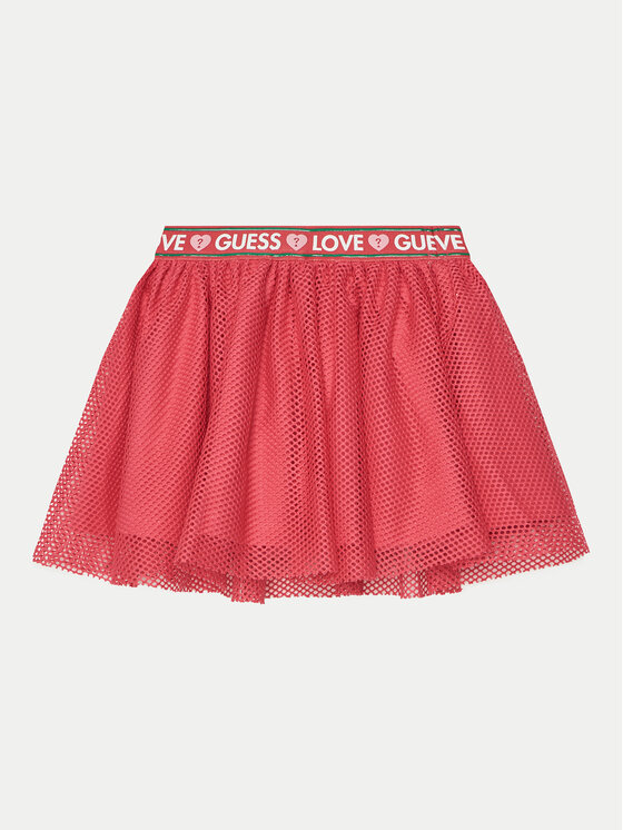 Guess Spódnica K5RD05 KACZ0 Różowy Regular Fit