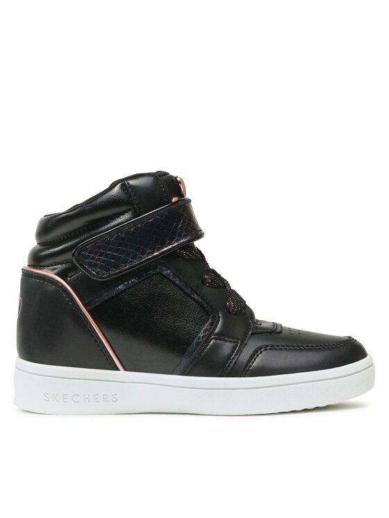 Skechers Sneakersy Hidden Star Hearts Shine 310303L/BKRG Czarny