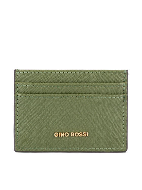 Gino Rossi Etui na karty kredytowe QYL0023 Zielony