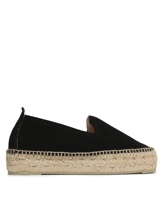 Manebi Espadryle Double Sole Espadrilles K 1.0 D0 Czarny