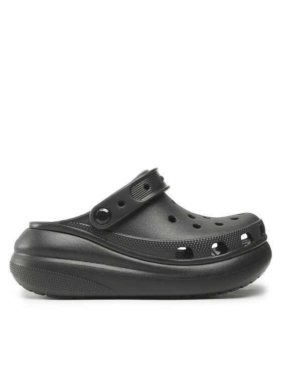 Crocs Klapki Classic Crush Clog 207521 Czarny