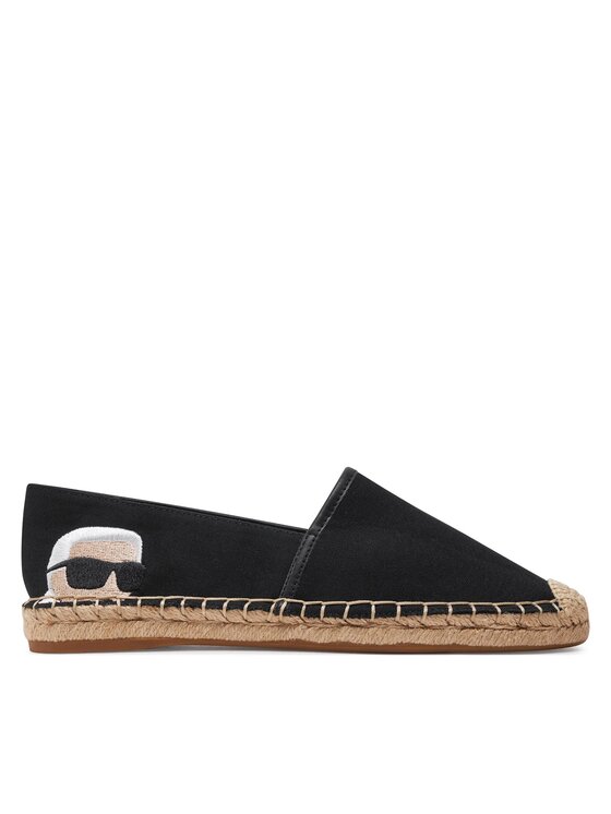 KARL LAGERFELD Espadryle KL80111N Czarny