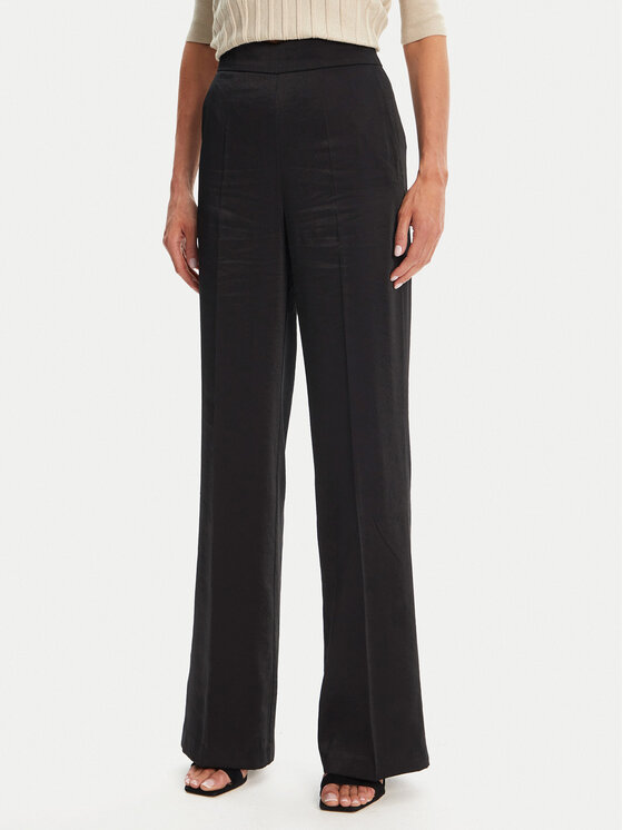 Morgan Spodnie palazzo 251-PVTEO.F Czarny Wide Leg