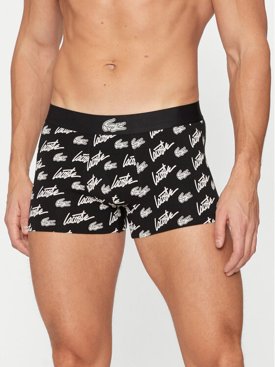 Lacoste Bokserki 5H4743 Czarny