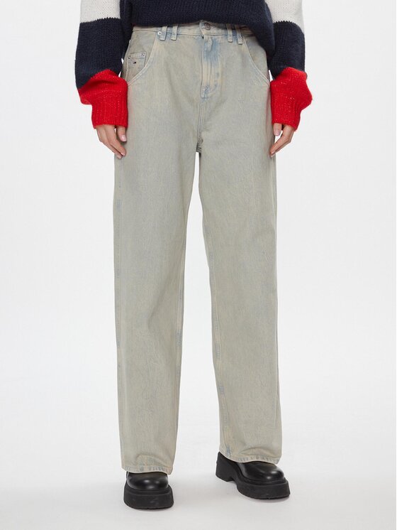 Tommy Jeans Jeansy Daisy Jean Lw Bgy Ah7001 DW0DW16954 Niebieski Baggy Fit