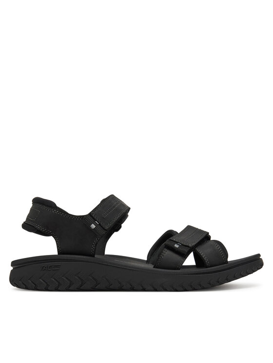 Clarks Sandały Wesley Shore 26182010 Czarny