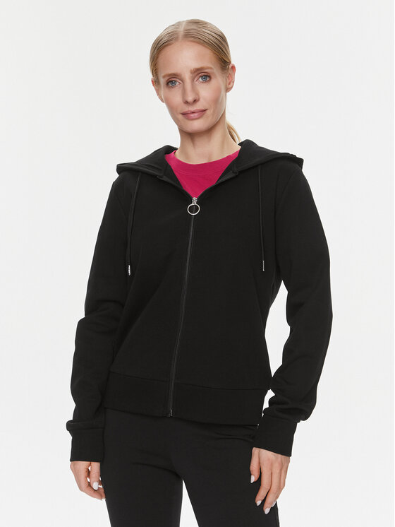 Guess Bluza Giulia V4RQ19 KC3D2 Czarny Regular Fit