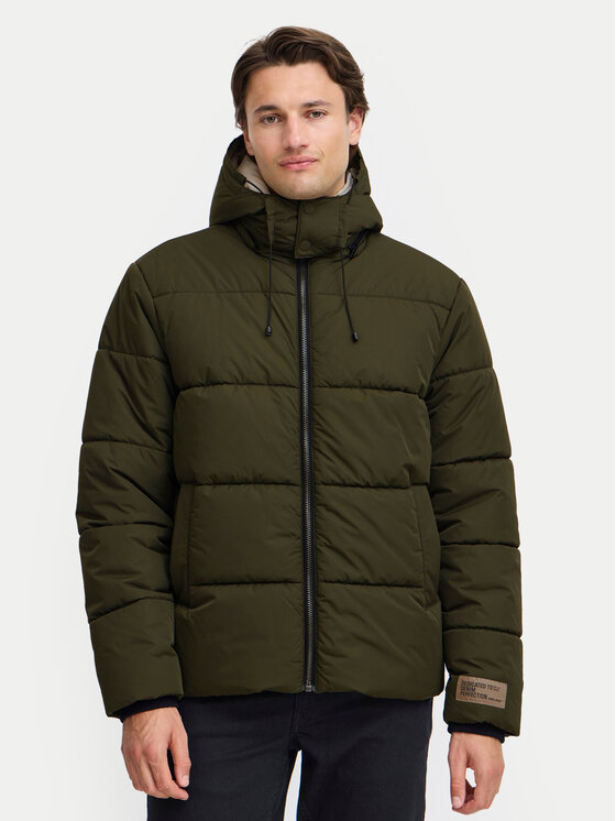 Blend Kurtka zimowa 20717462 Zielony Regular Fit