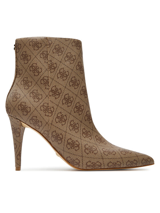 Guess Botki Slinks2 FLFSK2 FAL10 Beżowy