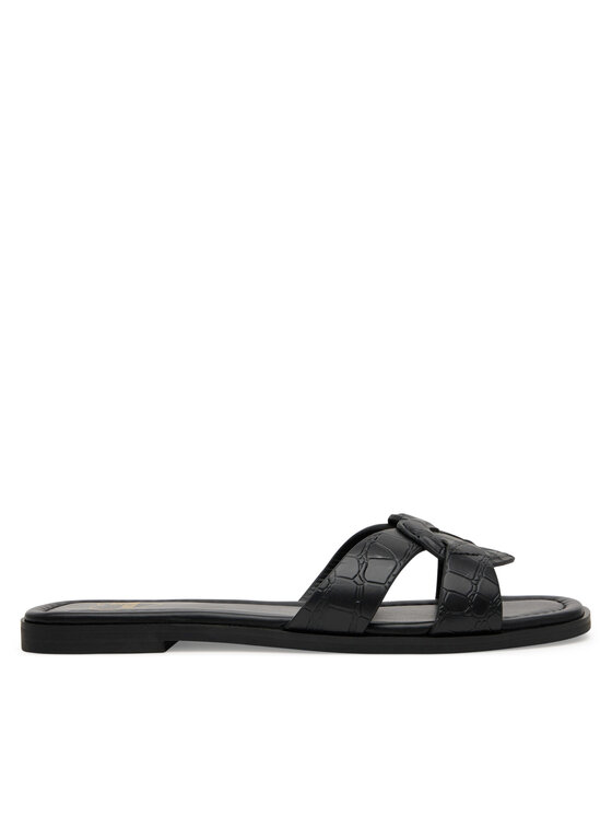 LOVE MOSCHINO Klapki JA28092G1MIB0000 Czarny