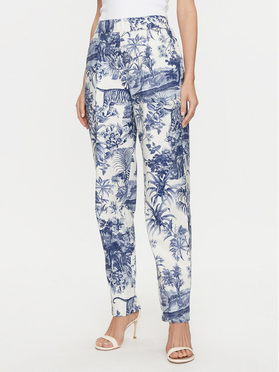 Dixie Spodnie materiałowe PDGSJVO Kolorowy Relaxed Fit