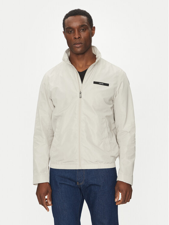Calvin Klein Kurtka przejściowa Essential K10K114111 Beżowy Regular Fit