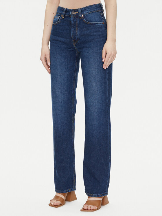 Pepe Jeans Jeansy Robyn PL204901 Niebieski Straight Fit