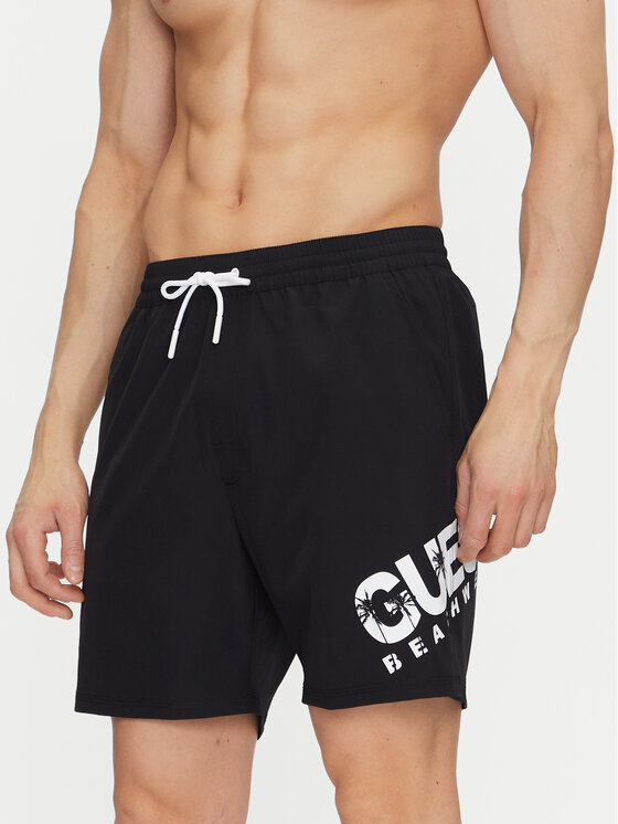 Guess Szorty kąpielowe F5GT27 WG2E2 Czarny Regular Fit