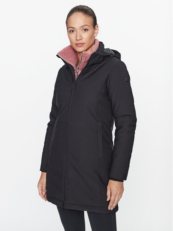 CMP Kurtka zimowa 33K3556 Czarny Regular Fit