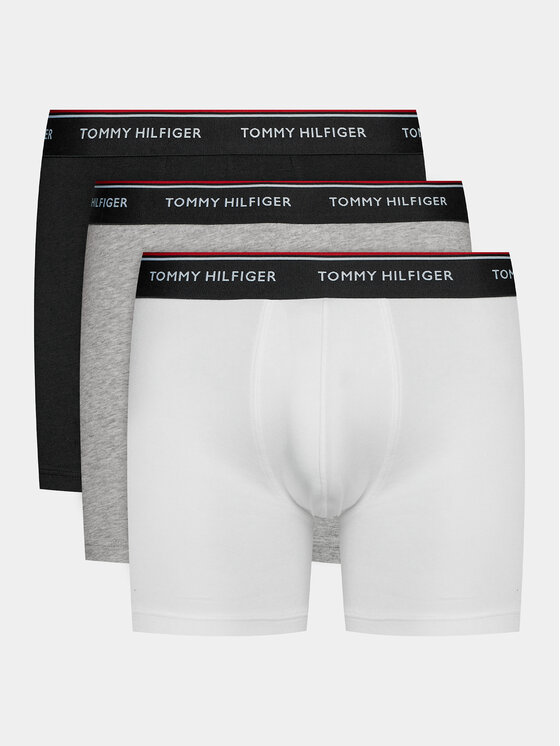 Tommy Hilfiger Komplet 3 par bokserek UM0UM00010 Kolorowy