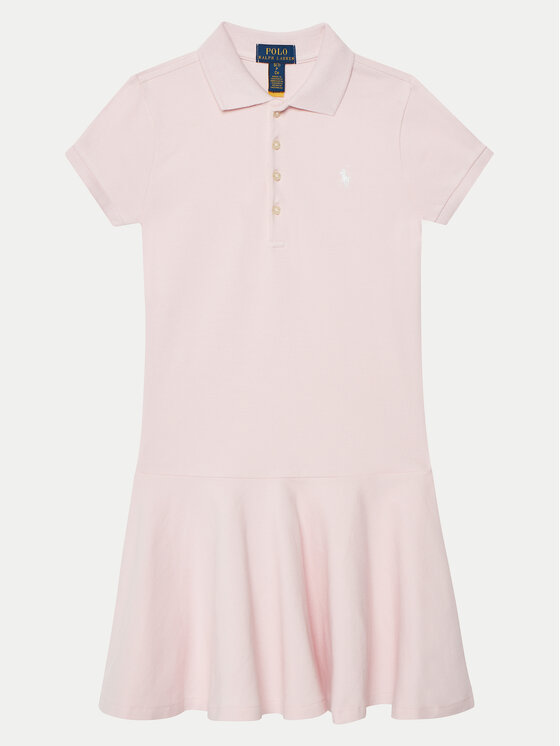 Polo Ralph Lauren Sukienka codzienna 313698754 Różowy Regular Fit