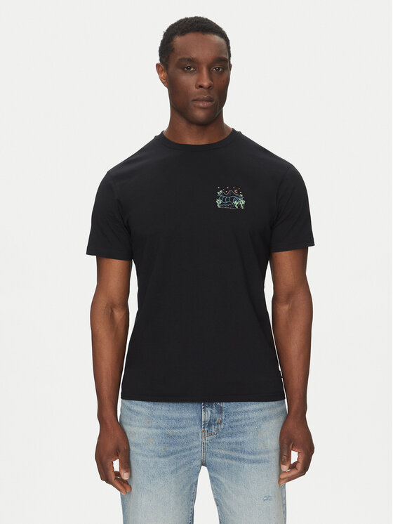 Billabong T-Shirt EBYZT00296cz Czarny Regular Fit