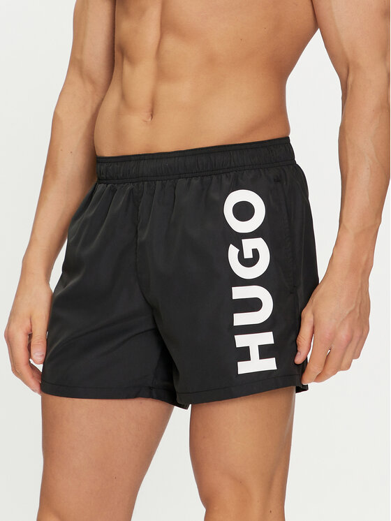 Hugo Szorty kąpielowe Abas 50513979 Czarny Regular Fit