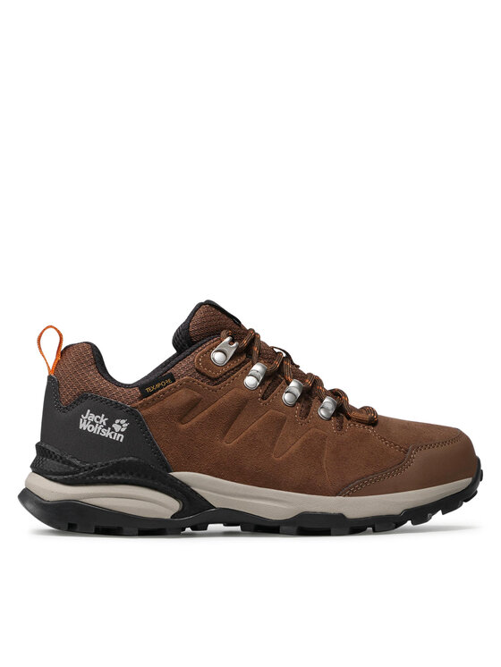 Jack Wolfskin Trekkingi Refugio Texapore Low W 4050821 Brązowy
