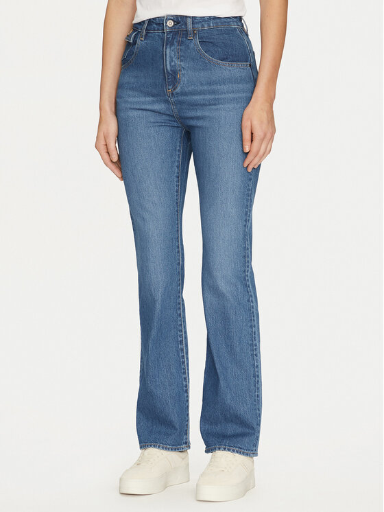 BOSS Jeansy Lyris 50531993 Niebieski Straight Fit