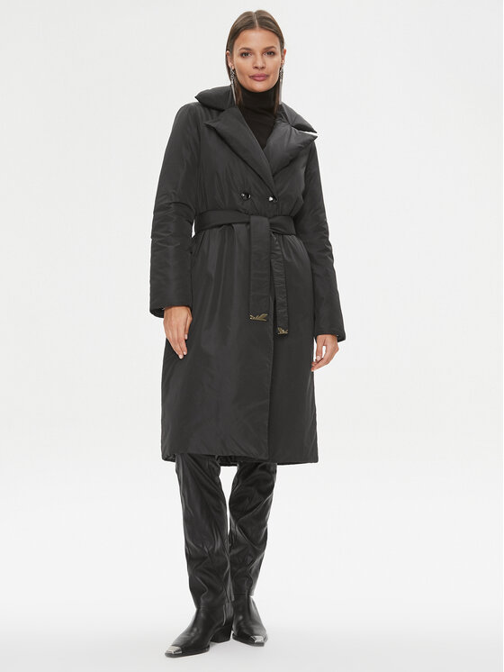Patrizia Pepe Kurtka zimowa 2O0124/A358-K103 Czarny Regular Fit