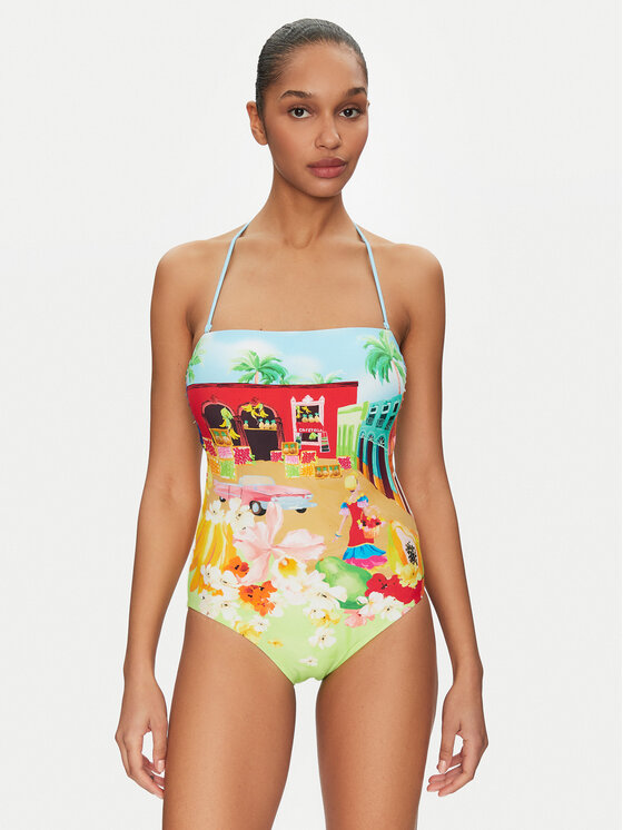Seafolly Strój kąpielowy Cuba 11099-231 Kolorowy