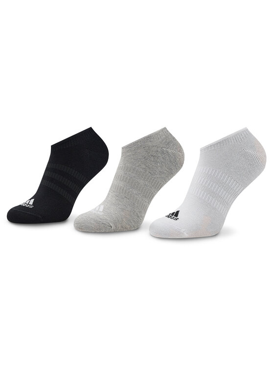 adidas Zestaw 3 par niskich skarpet unisex Thin And Light IC1328 Kolorowy