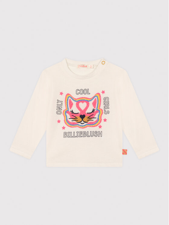 Billieblush Bluzka U05383 M Biały Regular Fit