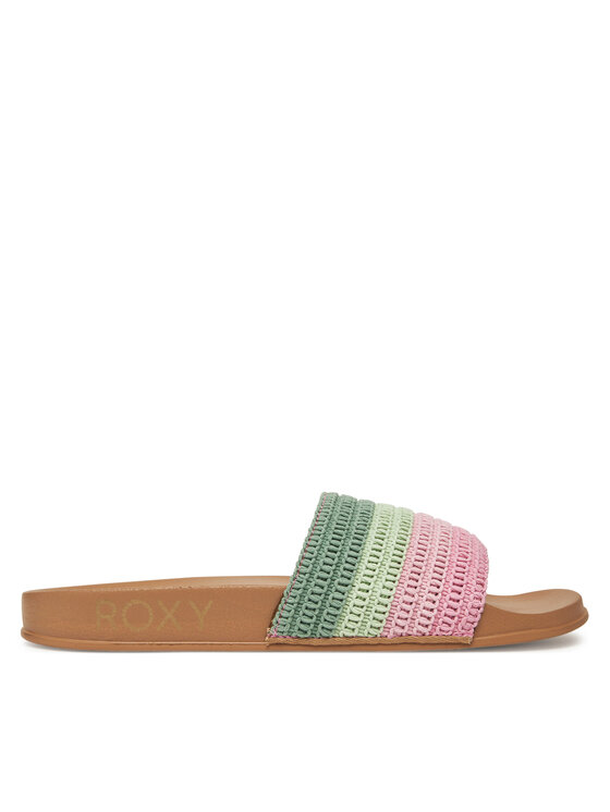 Roxy Klapki ARJL101232 Zielony