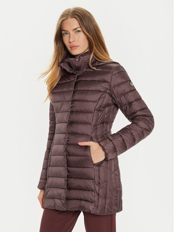 EA7 Emporio Armani Kurtka przejściowa 6DTK04 TNGAZ 1755 Brązowy Slim Fit