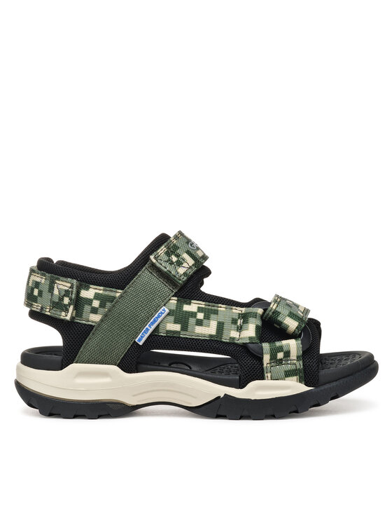 Geox Sandały Jr Borealis J450RE 1411 C0450 M Zielony