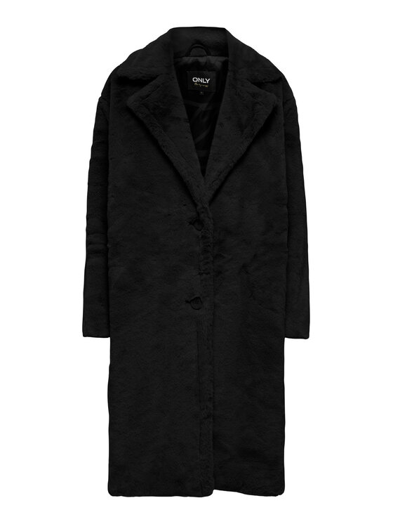 ONLY Futro 15294033 Czarny Loose Fit