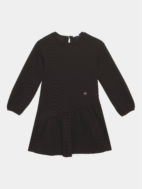 Mayoral Sukienka codzienna 7.968 Czarny Regular Fit