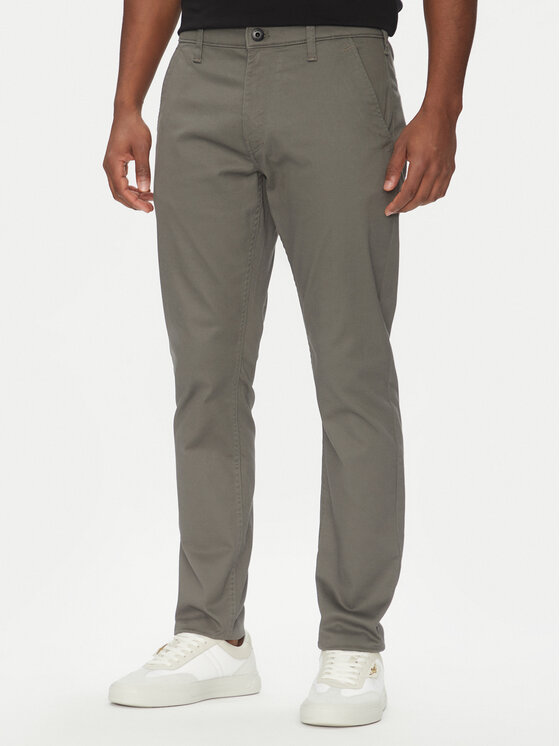G-Star Raw Chinosy Chino 3.0 D25179-C105 Szary Skinny Fit