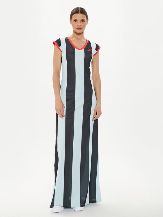 Puma Sukienka codzienna DUA LIPA 671258 Kolorowy Slim Fit