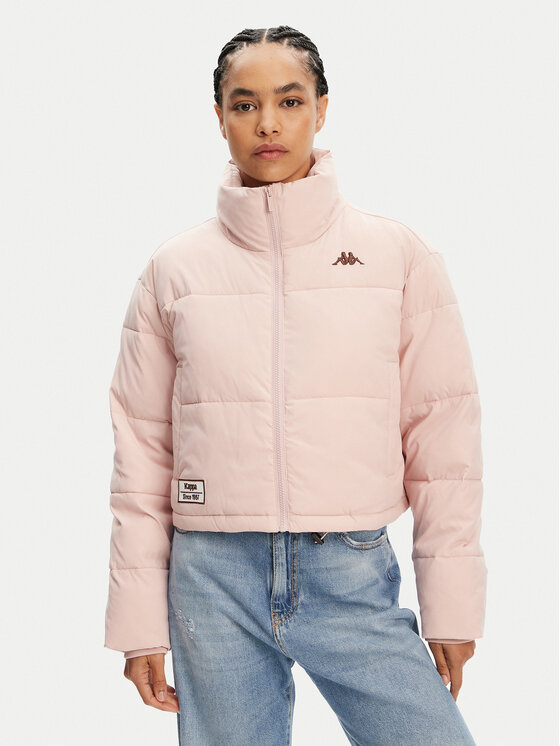 Kappa Kurtka zimowa Authentic Gasita 371F65W Różowy Oversize
