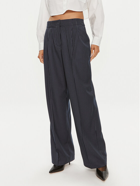 2NDDAY Spodnie materiałowe Carter 2244160170 Granatowy Regular Fit