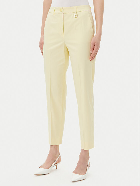 JOOP! Spodnie materiałowe 58 252P58Petrona-X 30045842 Żółty Slim Fit