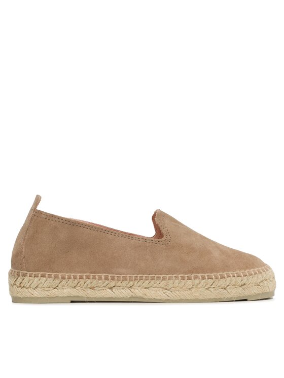 Manebi Espadryle Flat Espardilles W 1.9 N0 Beżowy