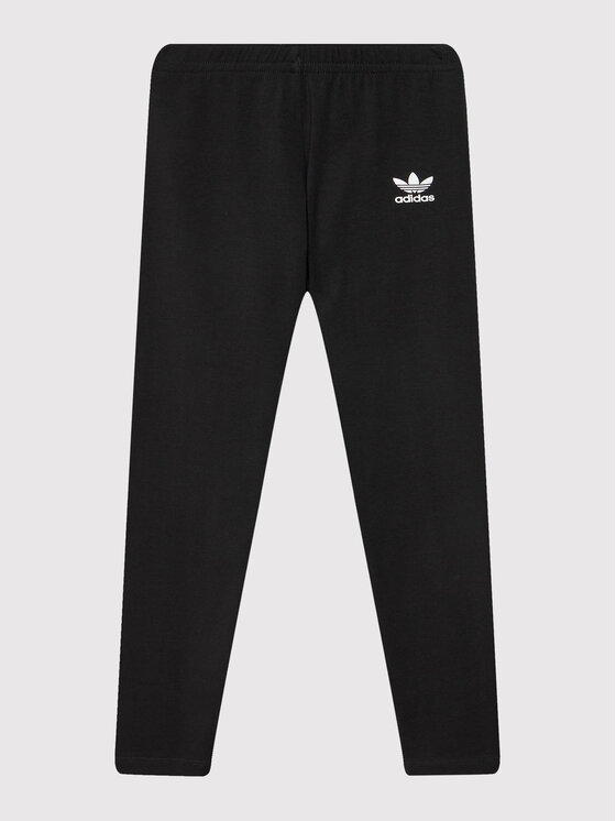 adidas Legginsy adicolor HL9419 Czarny Slim Fit
