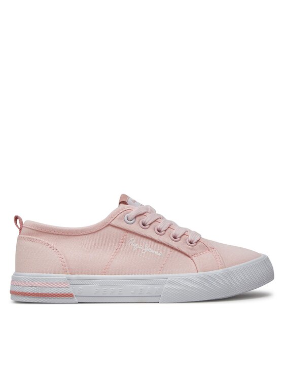 Pepe Jeans Tenisówki Brady Basic G PGS30604 Różowy